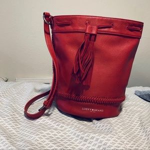Lucky Brand - Red crossbody purse